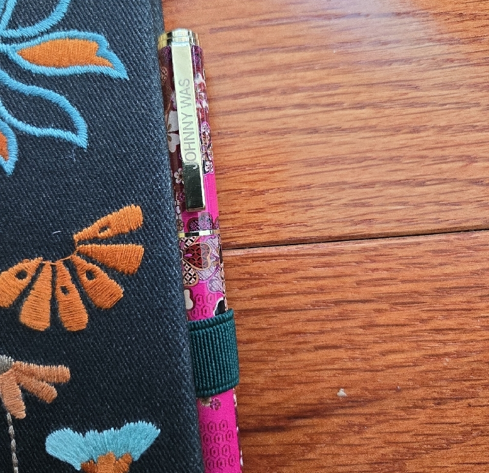 Johnny Was Notebook With Pen & Tote - Picture 6 of 8